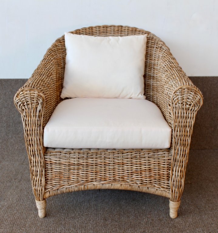 Outdoor Pvc Chair With Cushions
